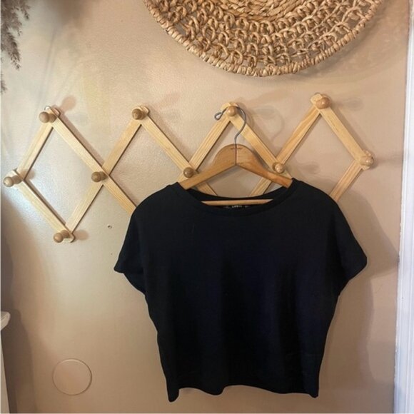 Shein black basic crop top t-shirt - Picture 7 of 7